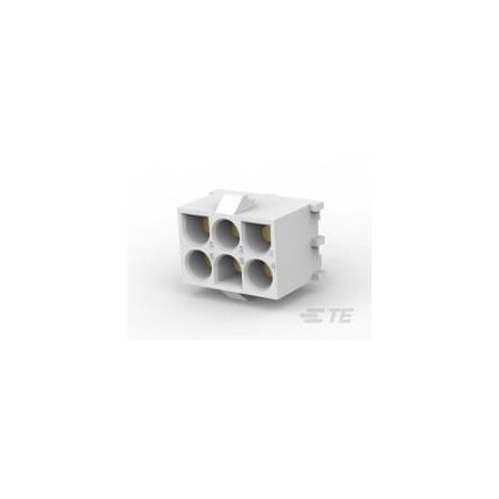 Te Connectivity Combination Line Connector, 6 Contact(S), Female, Solder Terminal, Receptacle 350762-5